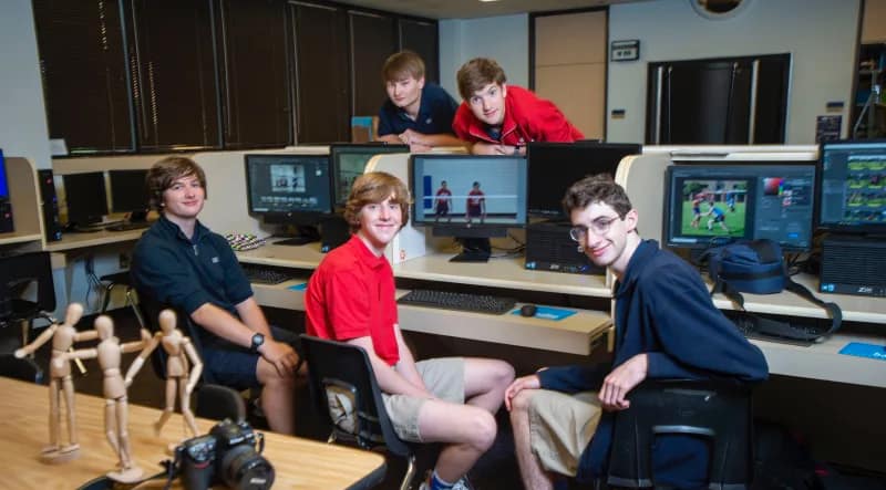 Students at Computers